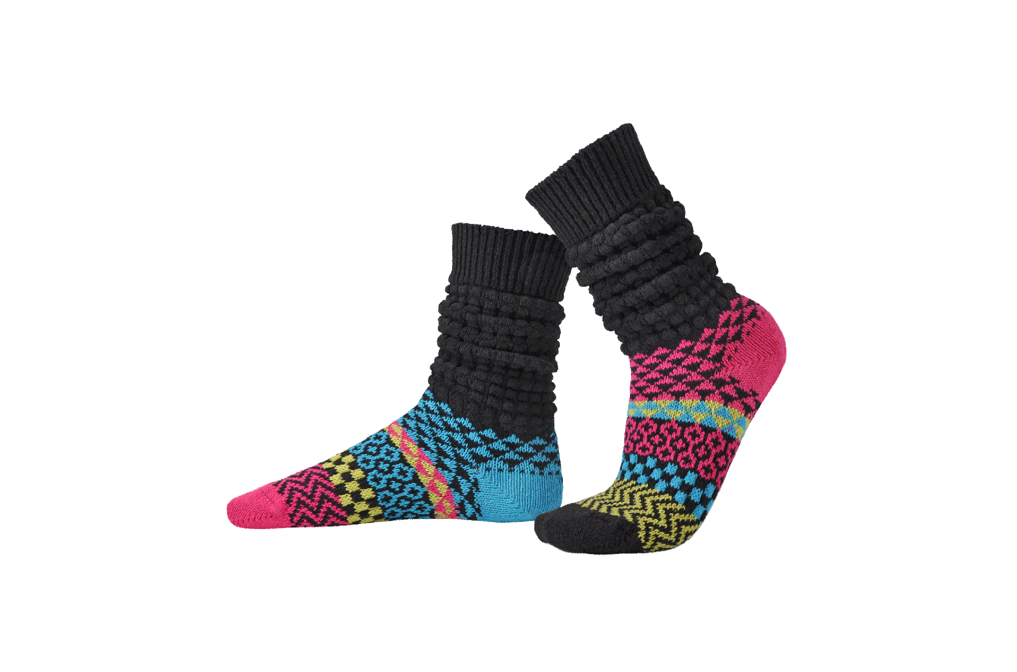 Fusion Slouch Socks - Tetra