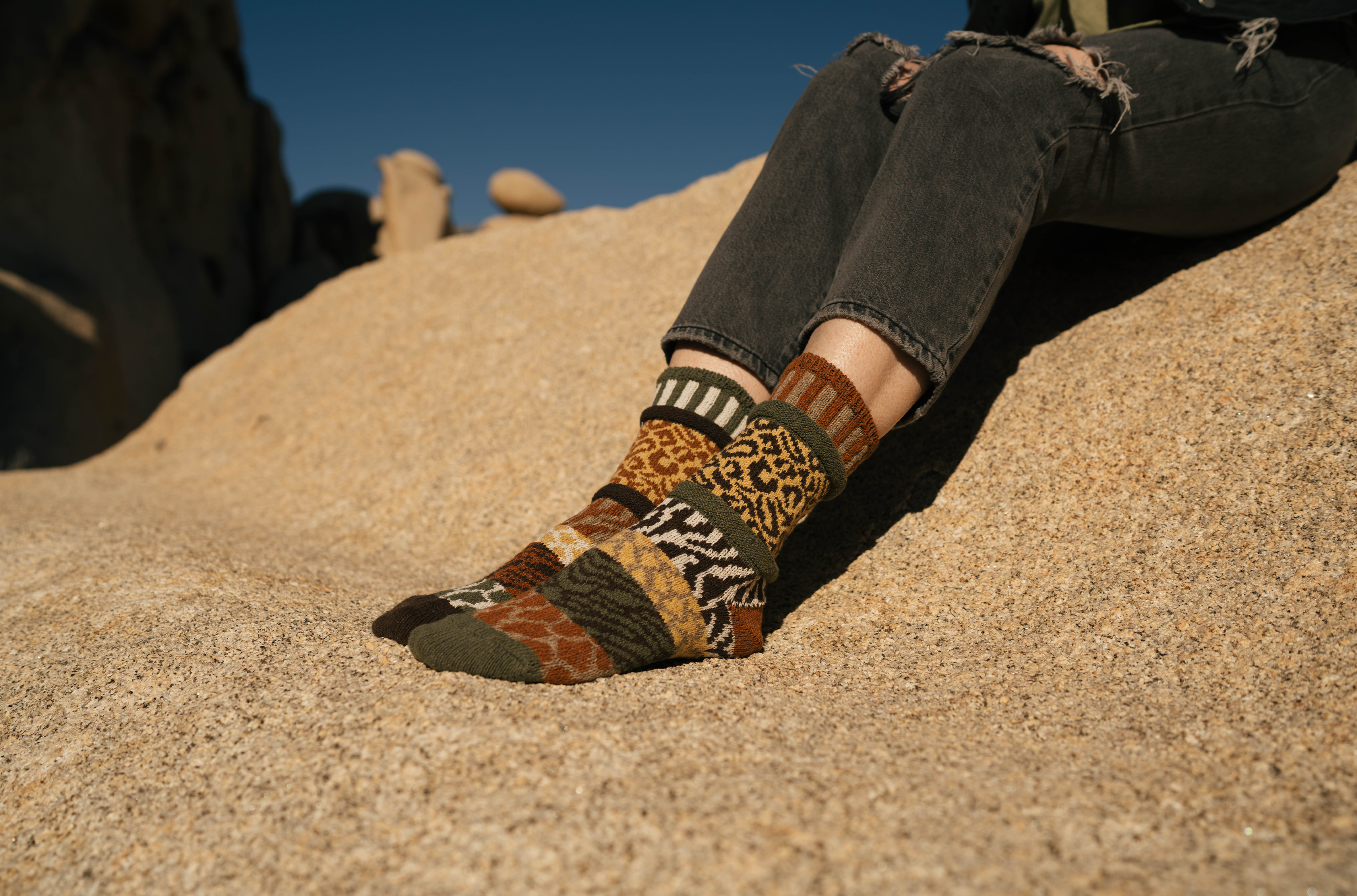 Savanna Crew Socks